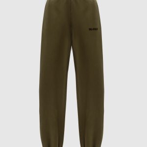 Penny logo joggers in green The Attico