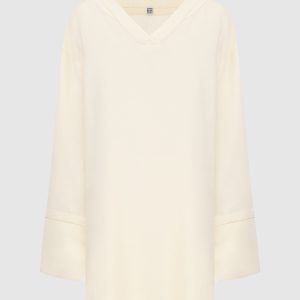 Oversize blouse with slits Toteme