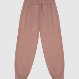 Children's beige joggers Brunello Cucinelli