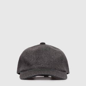 Gray cashmere cap Cashmere&Whiskey