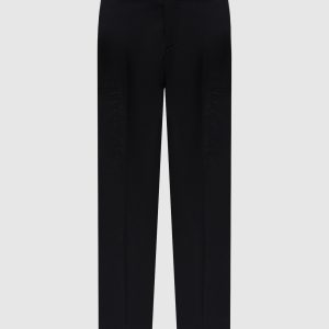 Black wool pants Marco Pescarolo