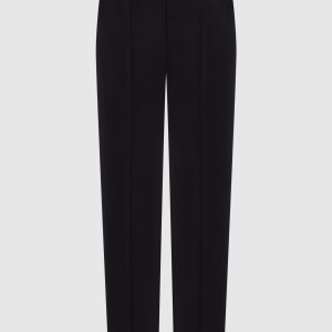 Black pants made of wool and cashmere Agnona
