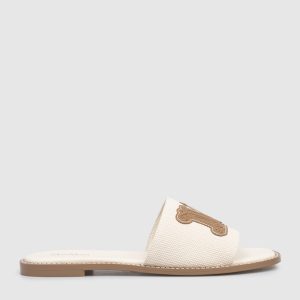 Ivory CAUCASO flip-flops Max Mara