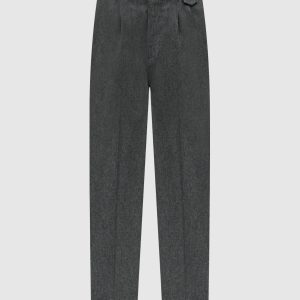 Gray pants made of wool Brunello Cucinelli