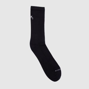 Black socks with logo A Cold Wall