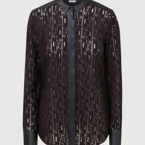 Blouse in openwork pattern Peserico