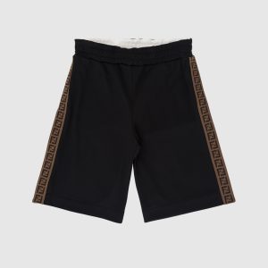 Children's shorts with stripes Fendi