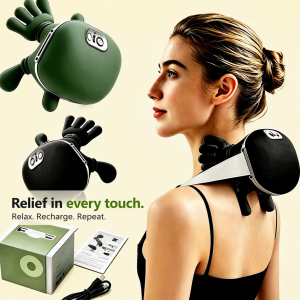2025 Bionic Neck Shoulder Massager N7 Kneading Massager Shawl 3-Level Modes Neck Cervical Waist Leg Body Muscles Massage Pillow