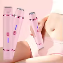 Woman Hair Trimmer Electric Razor,Dual-Head 2 IN 1 Design,Female Shaver For Underarm Arm Leg Bikini Groin Hair Groomer Epilators