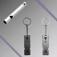Emergency Whistling Double Pipe Whistle Pendant Keychain High Decibel Portable Outdoor Survival Emergency Camping Tool Whistle