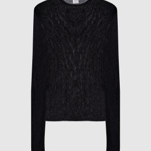 Black jumper with lurex Toteme