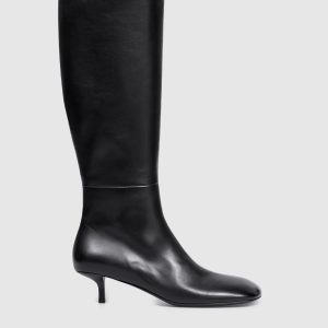 Black leather Cotama boots Marsell
