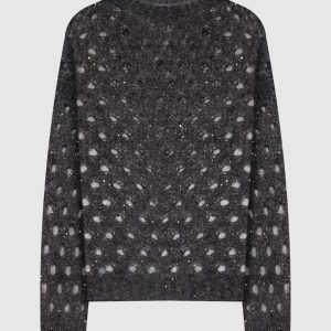 Gray sweater with wool Brunello Cucinelli