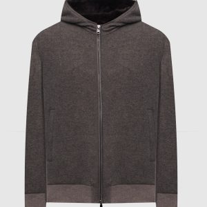 Brown wool and cashmere jacket Cashmere&Whiskey