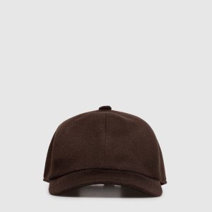Brown cashmere cap Cashmere&Whiskey