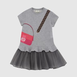 Children's peplum dress Fendi