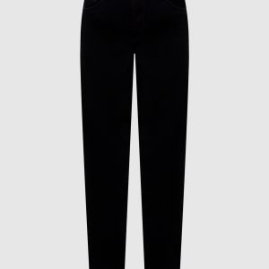 Black pants with logo patch Dolce&Gabbana