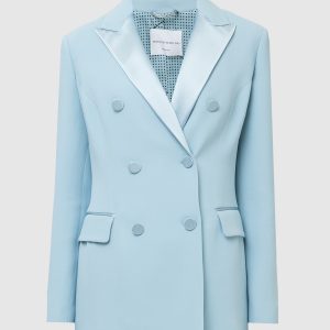 Double breasted blue jacket Ermanno Scervino