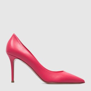 Eva pink leather boats Le Silla