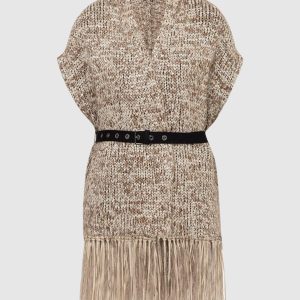 Beige cardigan Brunello Cucinelli