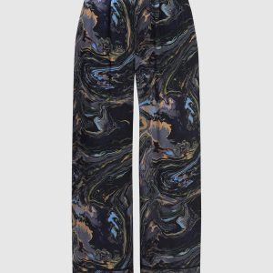 Printed silk trousers Fendi