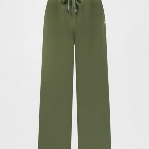 Green sweatpants with logo embroidery Off-White