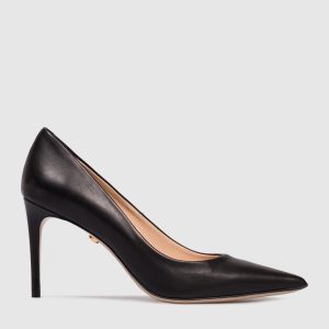 Black leather shoes Babe Pay Pls
