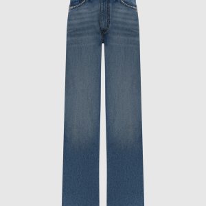 Blue jeans with a worn effect Ballantyne