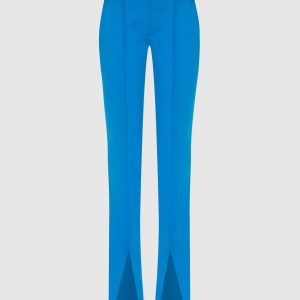 Freja blue slit trousers The Attico