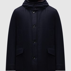 Blue wool and cashmere jacket Cashmere&Whiskey