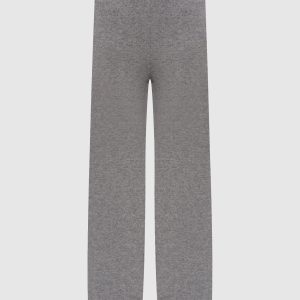 Grey wool, silk and cashmere sweatpants Peserico
