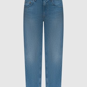 Mila blue jeans with logo patch Dondup