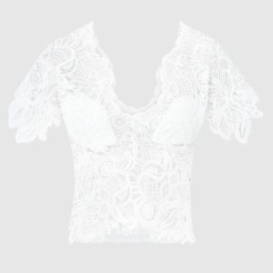 White lace blouse Ermanno Scervino