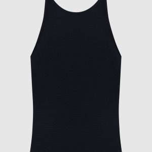Blue Alfeo top with wool Max Mara