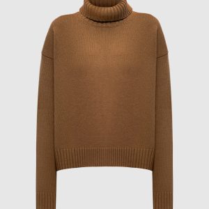 Brown sweater with cashmere Jil Sander