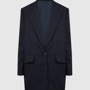 Striped wool jacket Brunello Cucinelli
