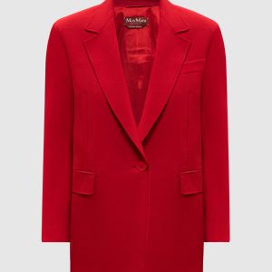 BALCO red wool jacket Max Mara