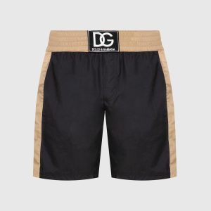Swim shorts with contrast panels Dolce&Gabbana