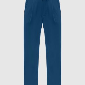 Blue pants made of wool Enrico Mandelli