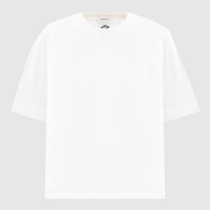 White T-shirt with embroidery Versace