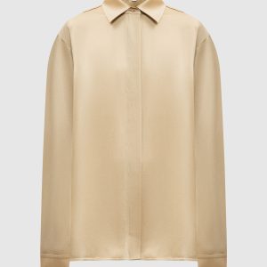 Charmeuse beige blouse Michael Kors