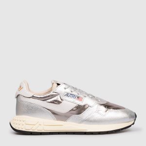 Silver REELWIND combination sneakers AUTRY