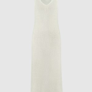 Folosa beige silk dress The Row