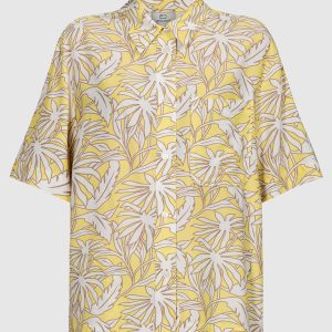 Yellow printed blouse Woolrich