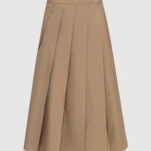 Beige skirt Brunello Cucinelli