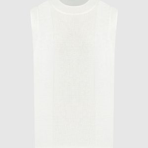 White vest CEPHA with wool AERON
