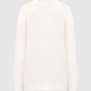 White alpaca wool sweater Twinset