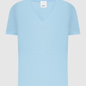 Blue linen T-shirt Allude