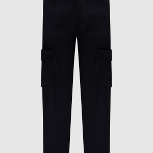 Blue cargo pants with wool Officina 36