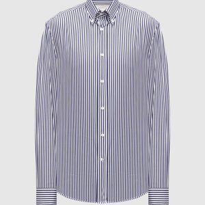 Striped cotton shirt Brunello Cucinelli